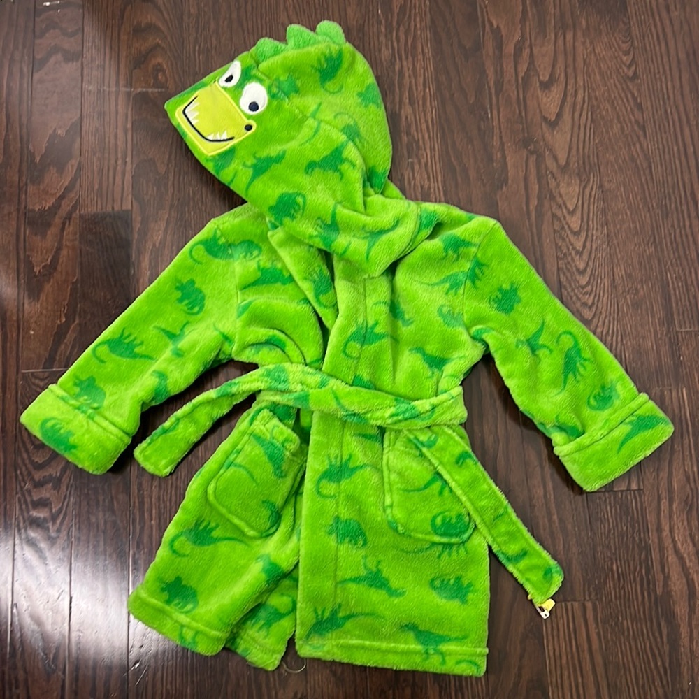 Pekkle Cute little one Fun Hoodie Robe size 12months